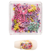Dried Flower Nails Art Decoration Dried Flower Nail Decoration