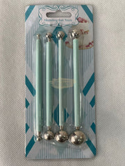 Modeling Ball Tool Set (4 pieces) 4-Light Green Nail Salon Accessories