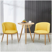 Modern Accent Linen Lounge Chair | Black Chair