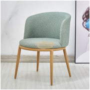Modern Accent Linen Lounge Chair | Black Chair