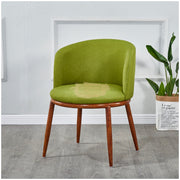 Modern Accent Linen Lounge Chair | Grey Chair