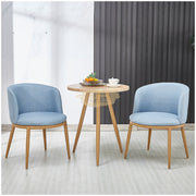 Modern Accent Linen Lounge Chair | Grey Chair