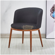 Modern Accent Linen Lounge Chair | Lime Green Chair