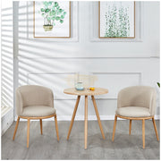 Modern Accent Linen Lounge Chair | Lime Green Chair