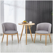 Modern Accent Linen Lounge Chair | Lime Green Chair