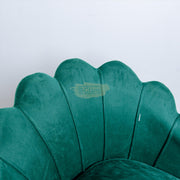 Modern Classic Luxury Comfortable Shell Velvet Accent Chair - Green Chair