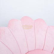 Modern Leisure Velvet Shell Height Adjustable Swivel Office Desk Chair on Wheels - Pink