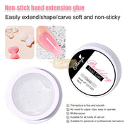 Monja Soak-Off UV Non-Stick Builder Gel 15ml | 01 Clear Builder Gel