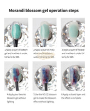 Morandi Blossom Marble Ink - Available in 12 colors Nail Polish