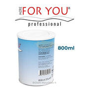 MORE FOR YOU Natural Canned Wax 800ml | Professional Smooth Hair Removal Liposoluble Wax Tin