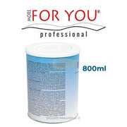 MORE FOR YOU Titanium Canned Wax 800ml | Professional Smooth Hair Removal Liposoluble Wax Tin