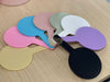 Multi Color Handheld Mirror Round 9.5cm Handheld Mirrors