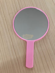 Multi Color Handheld Mirror Round 9.5cm Rose Handheld Mirrors