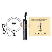 Multi-Function USB Ring Light 30 cm with Tripod & Phone Clip Salon Furnishing