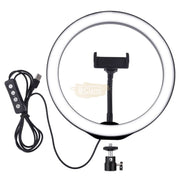 Multi-Function USB Ring Light 33 cm with Tripod & Phone Clip Salon Furnishing