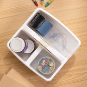 Multi-Purpose Stackable Plastic Storage Caddy 23.5x21.5x13cm Storage Containers