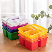 Multi-Purpose Stackable Plastic Storage Caddy 23.5x21.5x13cm Storage Containers