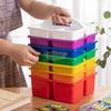 Multi-Purpose Stackable Plastic Storage Caddy 23.5x21.5x13cm Storage Containers