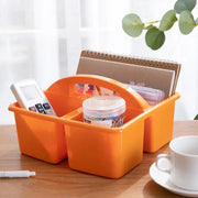 Multi-Purpose Stackable Plastic Storage Caddy 23.5x21.5x13cm Storage Containers