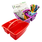 Multi-Purpose Stackable Plastic Storage Caddy 23.5x21.5x13cm Storage Containers