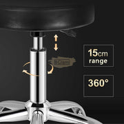 Multifunctional Adjustable Swivel Chair on Wheels | Black Chair