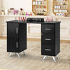 Multifunctional Table with 3 Drawers | Black 108*45*76cm Manicure Tables