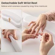 Multifunctional Table with 3 Drawers | White 108*45*76cm Manicure Tables