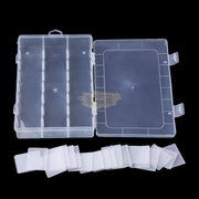 Multipurpose Storage Box Clear | 24 Compartments Storage Containers