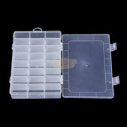 Multipurpose Storage Box Clear | 24 Compartments Storage Containers