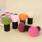 Mushroom Head Makeup Sponge with handle (Dry & Wet Use) Makeup Accessories