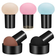 Mushroom Head Makeup Sponge with handle (Dry & Wet Use) Makeup Accessories