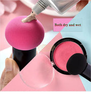 Mushroom Head Makeup Sponge with handle (Dry & Wet Use) Makeup Accessories