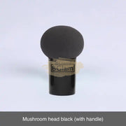 Mushroom Head Makeup Sponge with handle (Dry & Wet Use) Black Makeup Accessories