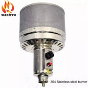 Mushroom Style Gas Outdoor Patio Heater (Gas Tank not included) - Espresso Patio Heater