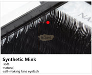 NAGARAKU Classic C Curl Mixed Lash Extension False Eyelashes