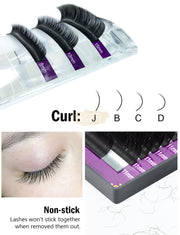 NAGARAKU Classic C Single Length Lash Extension False Eyelashes