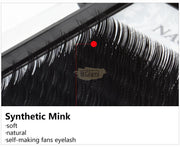 NAGARAKU Classic D Mixed Lash Extension False Eyelashes