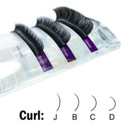 NAGARAKU Classic D Single Length Lash Extension False Eyelashes