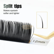 NAGARAKU Premium Matte Ellipse Flat Lash Extension False Eyelashes