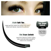 NAGARAKU Premium Matte Ellipse Flat Lash Extension False Eyelashes
