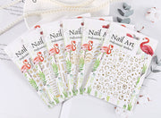 Nail Art 3D Gold Stickers - Available in 4 designs Nail Stickers