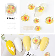 Nail Art Daisy Ornament- Available in 10 designs 8 Nail Art
