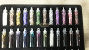 Nail Art Deco in Mini Glass Bottles Nail Art