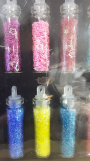 Nail Art Deco in Mini Glass Bottles Nail Art