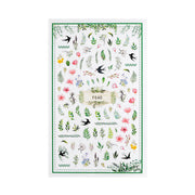 Nail Art Flower Stickers - Available in 10 designs Nail Stickers