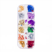 Nail Art Foil Set Mix Colors - M-114 -4 Nail Art