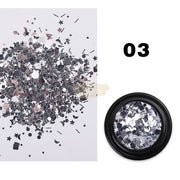 Nail Art Glitter Flakes 3 Nail Art Tool