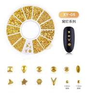 Nail Art Gold Jewelry Decoration - Available in 17 designs XY-05 Nail Art