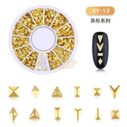 Nail Art Gold Jewelry Decoration - Available in 17 designs XY-13 Nail Art
