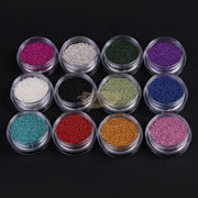 Nail Art Mini Caviar Plastic Beads Available in 12 Colors All colors (Set) Nail Art